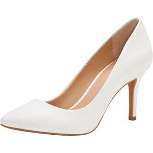 INC Zitah White Snakeskin Print Pointed Toe Stiletto Slip On Pumps Women's 8M